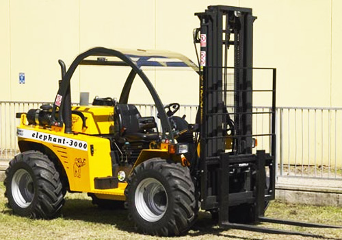 Rough Terrain Forklift Elephant Serie 3000